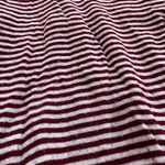 Brandy Melville Striped Spaghetti Strap Flowy Tank Top in Burgundy/White - Small Photo 6
