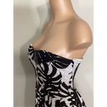 New. Rachel Roy palm leaf bandeau dress. Size 4. Black Photo 7