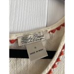 Lucky Brand Lucky‎ Brand Women's Small Navy Floral Top Boho Photo 3