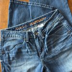 Cruel Denim Med Wash Scallop Back Hannah Jeans 30" Inseam Size 28/5 Blue Photo 0