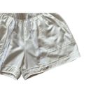 Bishop and Young  Women’s Medium White Drawstring Summer Shorts Photo 2