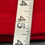 Vintage L.L. Bean Red Velour Long Sleeve Midi Dress Small Petite Size undefined Photo 12