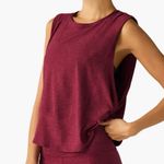 Beyond Yoga  Maroon Muscle Tee Photo 2