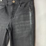ZARA Skinny Black Jeans Stripe Photo 6