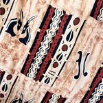 Vintage Kitenge african fabric skirt : dress Brown Size undefined Photo 4