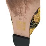 J. Crew Marna Emboirdered Slider Flat Womens 6.5 Metallic Quiet Luxury Mule Shoe Gold Photo 9