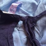 Alya  Dress embroidered lined blue dress size extra small Photo 5