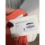 FRNCH NWT Paris Women's Orange Cardigan Sweater Medium Long Sleeve Casual Photo 9