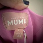 Show Me Your Mumu NEW WITH TAGS Greta Dress in Pink Lilac Stretch Photo 8