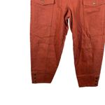 Joie  HADIYA Cargo Pocket Cropped Pants – Barrel Leg, Size 8, Arabian Spice Photo 6