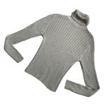 Q&A Vintage  cotton ribbed turtleneck sweater Photo 2