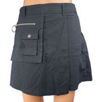 Urban Revivo Women's Black High Waist Pockets Mini Cargo Utility A Photo 0