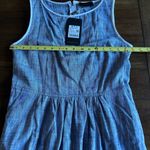 BGL Blue Chambray Sleeveless Linen Blend Maxi Dress Size 6 NEW MSRP 345.00 Photo 7