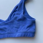 Aerie NEW  Offline Terry Recharge Least Support Bra Blue Size Large L Photo 11