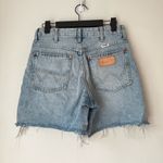 Wrangler High Rise Cowboy Denim Cut Off Shorts 26" Photo 6
