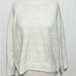 Old Navy Women's Long Sleeve Crew Neck Pullover Sweater White Size Large Photo 0
