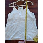 Versona  slinky cami v neck cream size medium NWT Photo 8