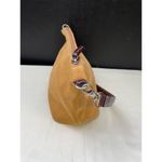 Tignanello Women's Mustard Yellow Suede Leather Shoulder Bag/Purse SKU 5904 Photo 3