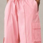 Anthropologie NWT By Drawstring Wide-Leg Parachute Pants SMALL Petite Photo 3