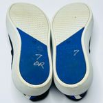 Rothy’s The Original Slip On Black Sneakers Loafers Shoes Size 7 Blue Photo 9