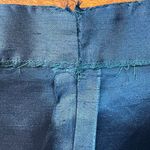 Jenny Yoo Collection Dress 0 Blue Empire Tie Back V-Neck Pleated Above Knee Photo 9