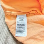 J.Crew Pull On 100% Linen High Rise Shorts Orange Creamsicle Size XL Photo 6