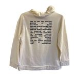 Target Take Pride Hoodie Unisex Adult Cream Ivory Blu Poem Sweatshirt Size M Photo 2