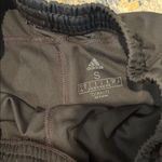 Adidas  Women's Black Shorts with Pink Stripes Photo 1