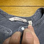 Soft Surroundings  gray Henley m Photo 5