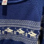 UGLY SWEATER PARTY! Knitty Kitty Naughty Christmas Sweater Medium 🥰 Blue Photo 2
