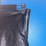 PU Leather Skort Black Photo 2