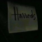 Harrods LONDON vinyl tote bag Black Photo 6