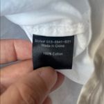 Jenni Kayne  Boyfriend Button Up White Large Photo 9