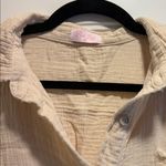 Pink Lily  oversized linen tunic Photo 2