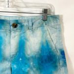Old Navy Size 6 Shorts Handmade Tie Dye Blue Everyday Mid-Rise Casual 5 Inch 545 Photo 3