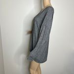 Apt. 9  Gray V Neck Knit Sweater Photo 1