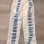 PacSun  Tie Dye High Waisted Straight Leg Jeans size 23 Photo 3