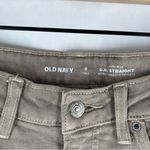 Old Navy Taupe High-Rise O.G. Straight Jeans Size 8 Tall Photo 2