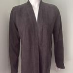 Eileen Fisher  The Fisher Project Soft Suede Kimono Jacket, Cinder XS Photo 5