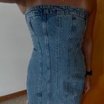 ZARA  denim dress Photo 3