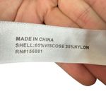 Maree Pour Toi Colorful Striped Lightweight Knit 3/4 Sleeve Scoop Neck Dress 18 Photo 5