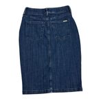 White House | Black Market  Feminine Blue Jean Capsule Denim Pencil Skirt Size 0 Photo 1