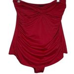 Merona  One Piece Bathing Suit Red Photo 0