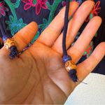 Soft Surroundings  Blue Floral Embroidered Boho Blouse Womens XS Casual Shirt Photo 1