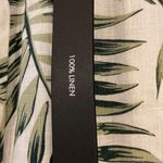 Tahari  100%linen Leaf Print Wide-Leg Pants size L brand new inseam 24” waist 32” Photo 2