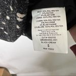 All in Favor Black Cream Speckled Long Sleeve Dress Size S Photo 6