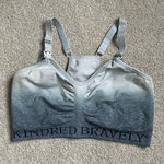 Kindred Bravely Blue Ombre Nursing Bra Size Large Photo 0