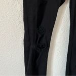 Paige Verdugo Ultra Skinny in Black Shadow Destructed Sz 28 Photo 6