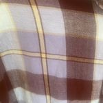 Sonoma Purple and Burgundy Plaid Button-Up Shirt Photo 1