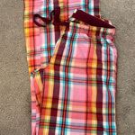 Aeropostale Plaid  Pajama Pants Pink Photo 0